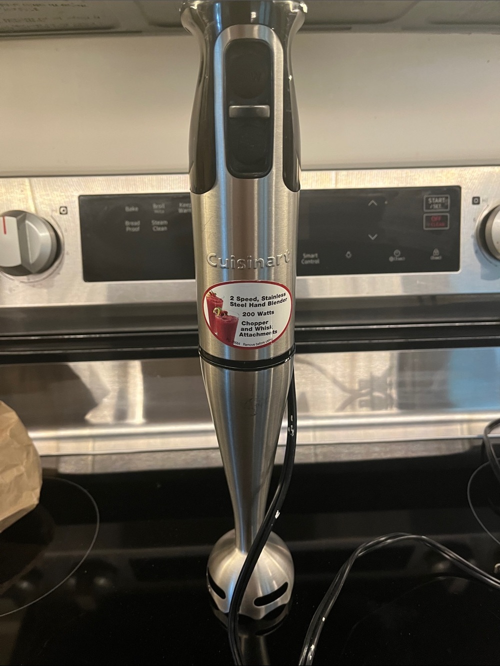 Cuisinart Brushed Silver Immersion Hand Blender